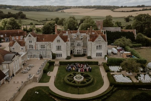 Froyle Park country house wedding venue with gardens and countryside views